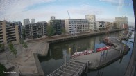 Archiv Foto Webcam Hamburg: HafenCity und Elbphilharmonie 06:00