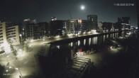 Archiv Foto Webcam Hamburg: HafenCity und Elbphilharmonie 01:00
