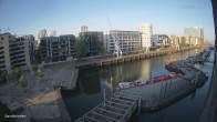 Archiv Foto Webcam Hamburg: HafenCity und Elbphilharmonie 05:00