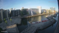 Archiv Foto Webcam Hamburg: HafenCity und Elbphilharmonie 05:00