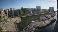 Archiv Foto Webcam Hamburg: HafenCity und Elbphilharmonie 17:00