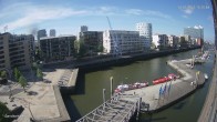 Archiv Foto Webcam Hamburg: HafenCity und Elbphilharmonie 09:00