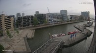 Archiv Foto Webcam Hamburg: HafenCity und Elbphilharmonie 17:00
