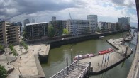 Archiv Foto Webcam Hamburg: HafenCity und Elbphilharmonie 13:00