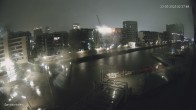 Archiv Foto Webcam Hamburg: HafenCity und Elbphilharmonie 01:00