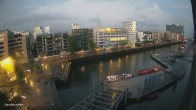 Archiv Foto Webcam Hamburg: HafenCity und Elbphilharmonie 03:00