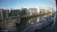 Archiv Foto Webcam Hamburg: HafenCity und Elbphilharmonie 05:00