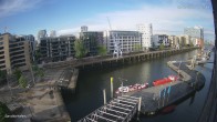 Archiv Foto Webcam Hamburg: HafenCity und Elbphilharmonie 06:00
