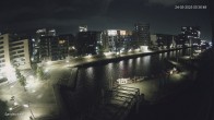 Archived image Webcam Harbour Hall Hamburg 23:00