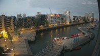 Archived image Webcam Harbour Hall Hamburg 03:00