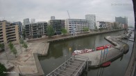 Archiv Foto Webcam Hamburg: HafenCity und Elbphilharmonie 12:00