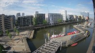 Archiv Foto Webcam Hamburg: HafenCity und Elbphilharmonie 08:00