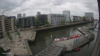 Archiv Foto Webcam Hamburg: HafenCity und Elbphilharmonie 12:00