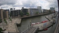Archiv Foto Webcam Hamburg: HafenCity und Elbphilharmonie 13:00