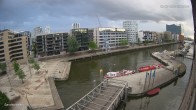 Archiv Foto Webcam Hamburg: HafenCity und Elbphilharmonie 19:00