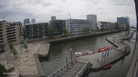Archiv Foto Webcam Hamburg: HafenCity und Elbphilharmonie 13:00