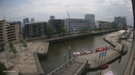 Archiv Foto Webcam Hamburg: HafenCity und Elbphilharmonie 15:00