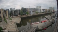 Archiv Foto Webcam Hamburg: HafenCity und Elbphilharmonie 05:00