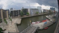 Archiv Foto Webcam Hamburg: HafenCity und Elbphilharmonie 13:00