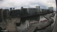 Archiv Foto Webcam Hamburg: HafenCity und Elbphilharmonie 15:00