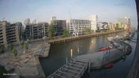 Archiv Foto Webcam Hamburg: HafenCity und Elbphilharmonie 05:00