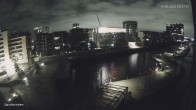 Archiv Foto Webcam Hamburg: HafenCity und Elbphilharmonie 23:00