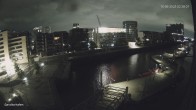 Archiv Foto Webcam Hamburg: HafenCity und Elbphilharmonie 01:00