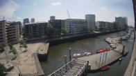 Archiv Foto Webcam Hamburg: HafenCity und Elbphilharmonie 14:00