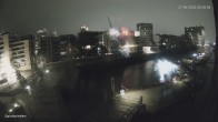 Archiv Foto Webcam Hamburg: HafenCity und Elbphilharmonie 23:00