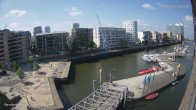 Archiv Foto Webcam Hamburg: HafenCity und Elbphilharmonie 09:00
