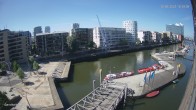 Archiv Foto Webcam Hamburg: HafenCity und Elbphilharmonie 09:00