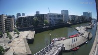 Archiv Foto Webcam Hamburg: HafenCity und Elbphilharmonie 13:00