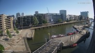 Archiv Foto Webcam Hamburg: HafenCity und Elbphilharmonie 17:00