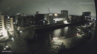 Archiv Foto Webcam Hamburg: HafenCity und Elbphilharmonie 01:00