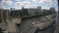 Archiv Foto Webcam Hamburg: HafenCity und Elbphilharmonie 13:00