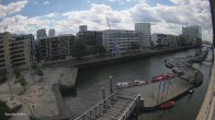 Archiv Foto Webcam Hamburg: HafenCity und Elbphilharmonie 13:00