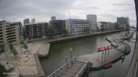 Archiv Foto Webcam Hamburg: HafenCity und Elbphilharmonie 13:00