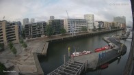 Archiv Foto Webcam Hamburg: HafenCity und Elbphilharmonie 05:00