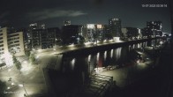 Archiv Foto Webcam Hamburg: HafenCity und Elbphilharmonie 23:00