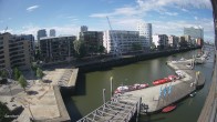 Archiv Foto Webcam Hamburg: HafenCity und Elbphilharmonie 09:00