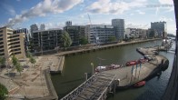 Archiv Foto Webcam Hamburg: HafenCity und Elbphilharmonie 17:00