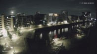 Archiv Foto Webcam Hamburg: HafenCity und Elbphilharmonie 23:00