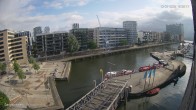 Archiv Foto Webcam Hamburg: HafenCity und Elbphilharmonie 17:00