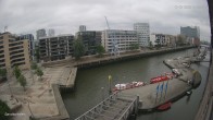 Archiv Foto Webcam Hamburg: HafenCity und Elbphilharmonie 13:00