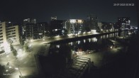 Archiv Foto Webcam Hamburg: HafenCity und Elbphilharmonie 23:00