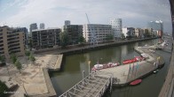Archiv Foto Webcam Hamburg: HafenCity und Elbphilharmonie 09:00
