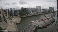 Archiv Foto Webcam Hamburg: HafenCity und Elbphilharmonie 13:00