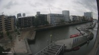 Archiv Foto Webcam Hamburg: HafenCity und Elbphilharmonie 17:00