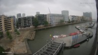 Archiv Foto Webcam Hamburg: HafenCity und Elbphilharmonie 13:00