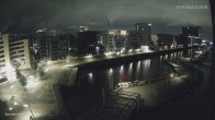 Archiv Foto Webcam Hamburg: HafenCity und Elbphilharmonie 01:00